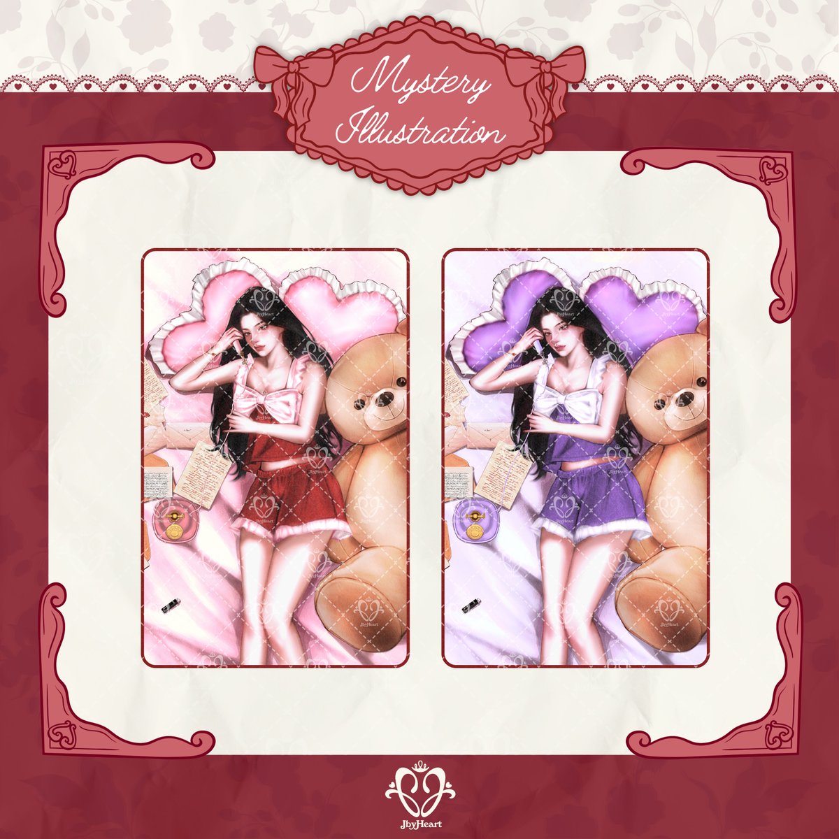 Love, Reniella Mystery Illustration. 💌