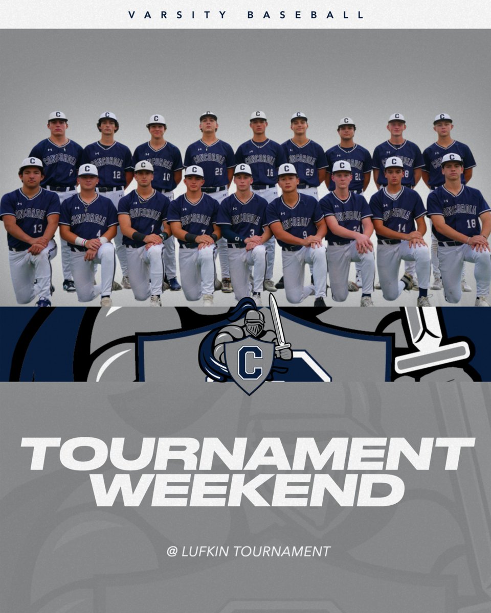 ⚾🔥 TOURNAMENT TIME 🔥⚾

Crusader Baseball is headed to the Lufkin Tournament! 💪.  Good luck to our team as they battle it out all tournament long!
#SADERNATION