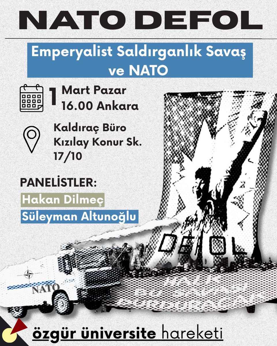 Özgür Üniversite Hareketi tweet media