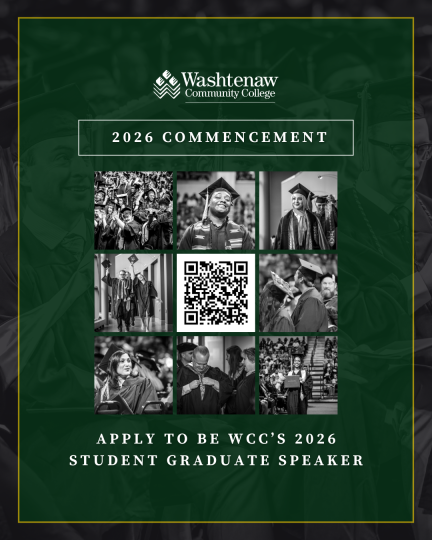 Want to speak at graduation this May? 🎓

Eligible students must:
✔ Graduate &amp; attend the ceremony
✔ Earn an associate degree
✔ Have a 3.0+ GPA
✔ Submit a short essay
 
Apply now: tinyurl.com/GradSpeaker26
⏰ Deadline: March 22 at 11:59 PM
#WCC #ClassOf2026 #GraduationSpeaker
