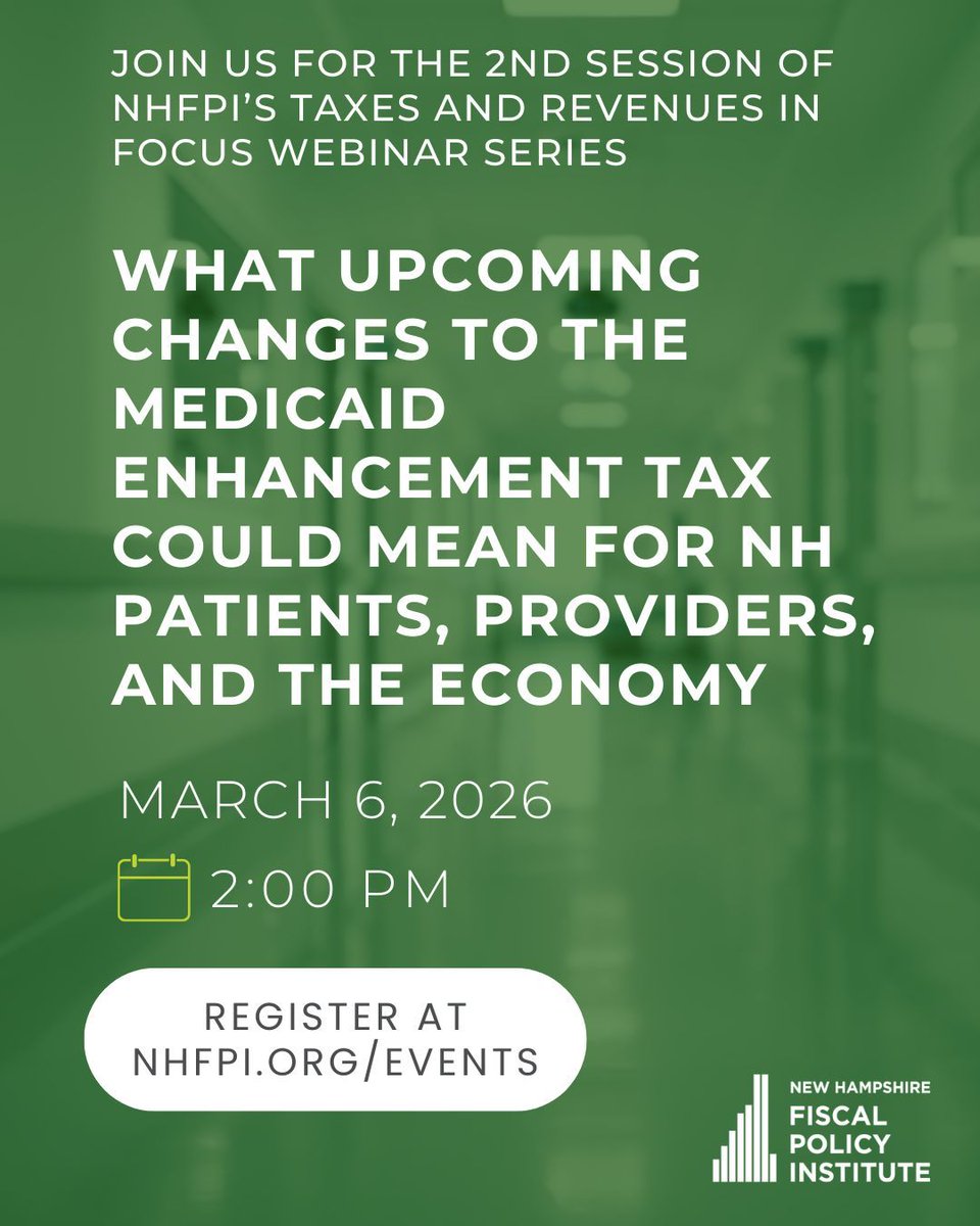 New Hampshire Fiscal Policy Institute tweet media