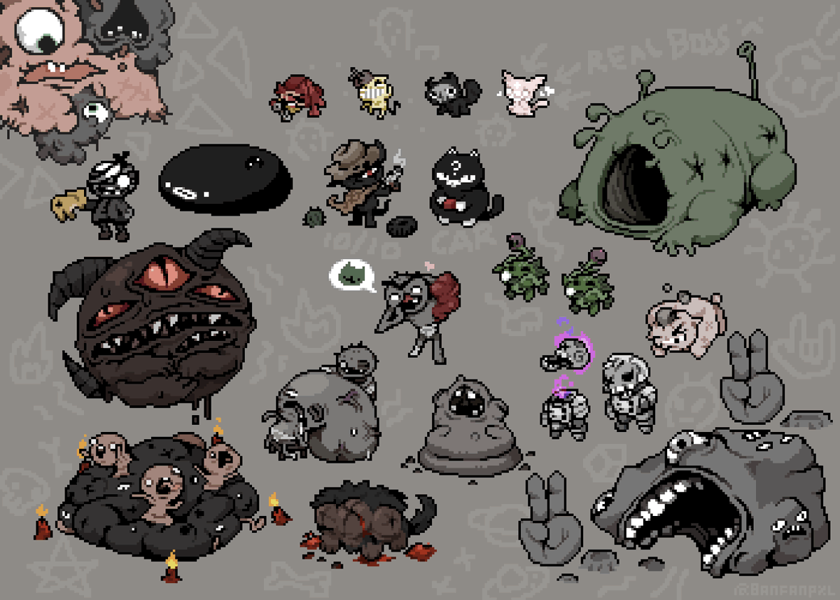 Mewgenics Act 2 Spoiler warning🆘🆘🆘
.
.
.
.
.
.
Act 2 Bosses!
#mewgenics