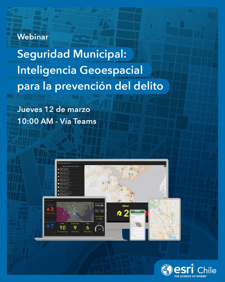 Esri Chile tweet media