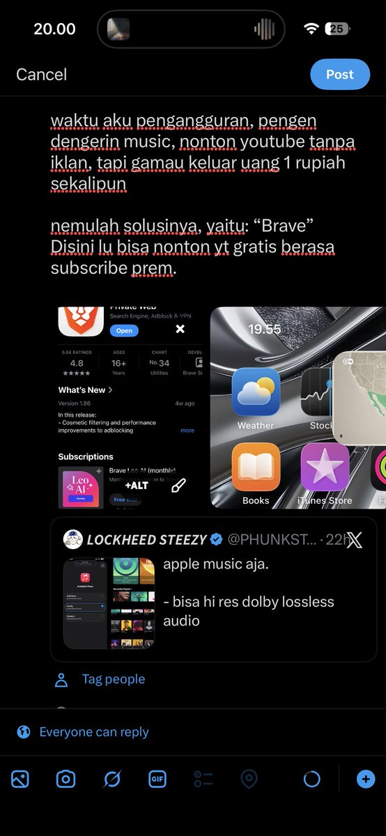 M dustin - Tech, AI, Finance tweet media