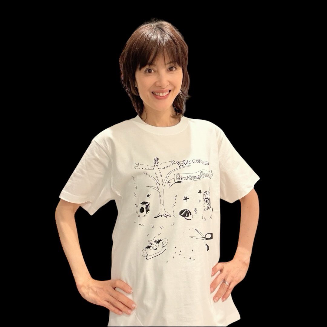 ライブグッズ先取り紹介！第二弾。 Tシャツ(M着用)今回イラスト多めで