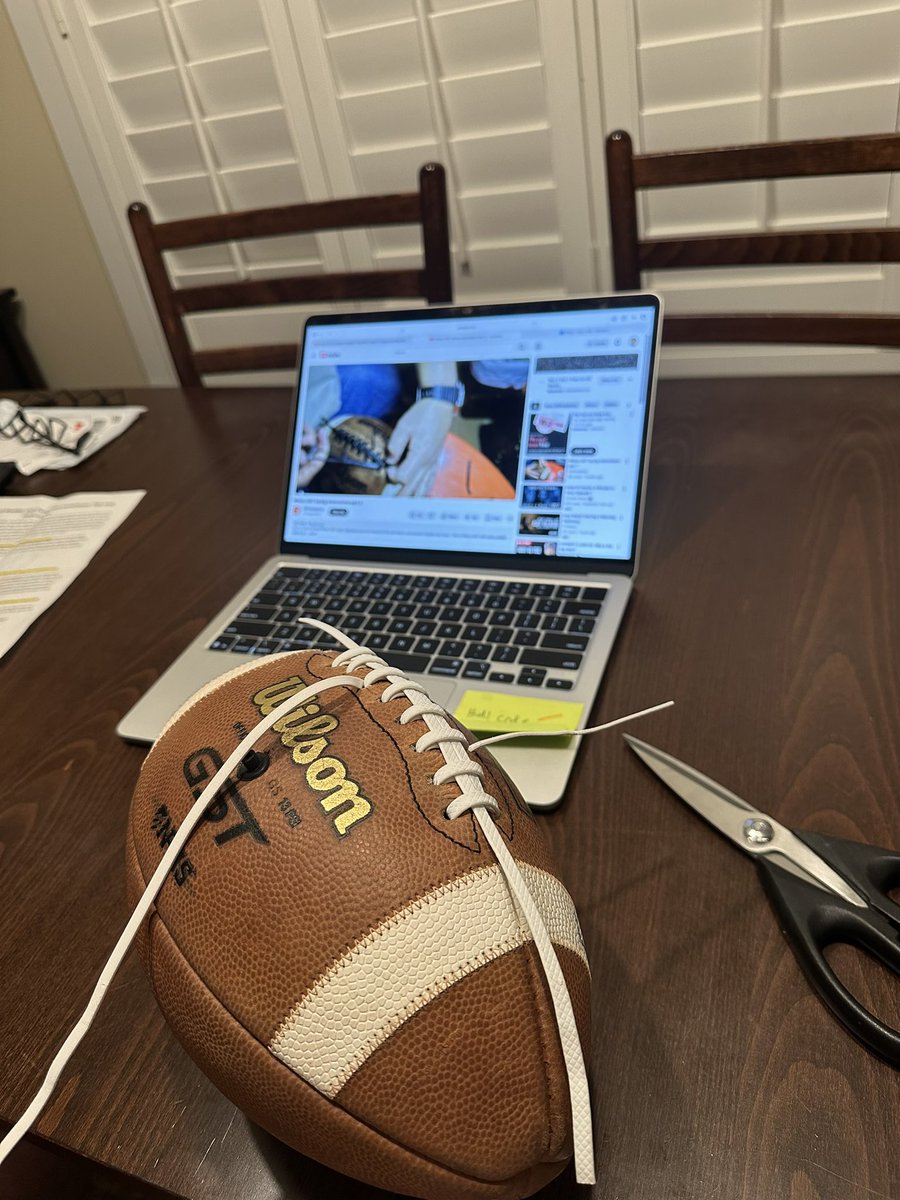 Corban_Lack's tweet photo. New skill unlocked: replacing ball bladder! https://t.co/Lsdofgr2Ub