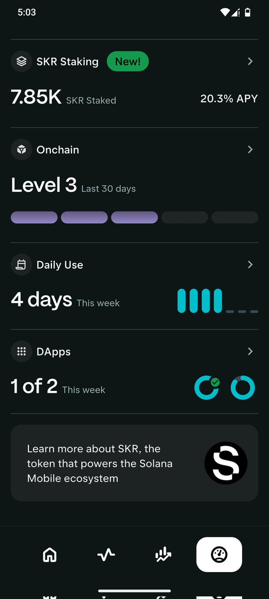 GM, legends 🌞

I’m on my way to maximizing my results for $SKR Season 2.

How’s your farming going?