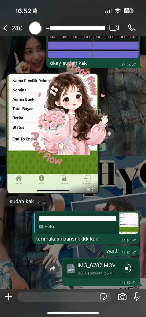 jasa edit video, joki edit video! Wa no DM tweet media