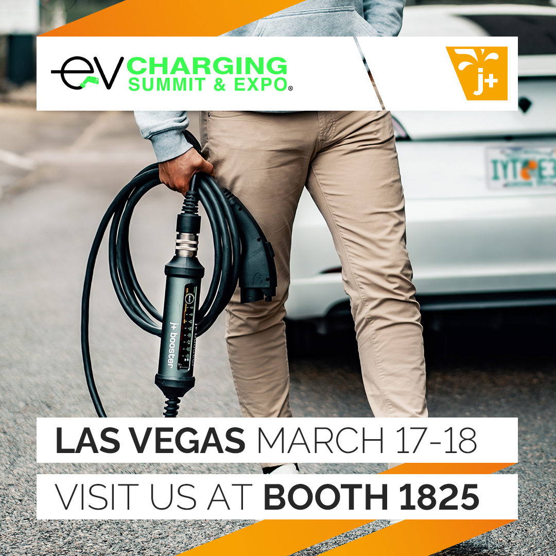 Jplus_Americas's tweet photo. Charging electric cars must be easy, safe, and flexible at all times. The solution: the portable EV charger J+ BOOSTER 2.

Meet our team at the @EVCSummit in Las Vegas and see for yourself. We look forward to seeing you there.

#bev #evcharger #ev #jplusbooster #lasvegas https://t.co/fbUElsvzhL