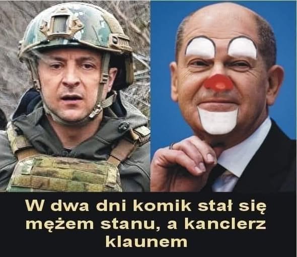 trzeba już przypominać Ukraińcom dlaczego jeszcze istnieją jako niepodległe państwo, gdyby nie pomoc Polski to już by ich przy pomocy niemieckich polityków nie było.
