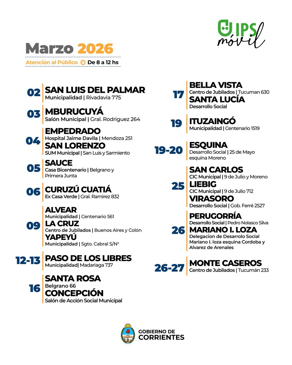 IPS Corrientes tweet media