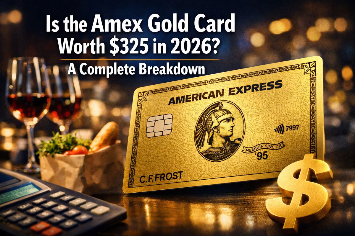 AwardTravelHub's tweet photo. Is the Amex Gold Card Worth $325 in 2026? A Complete Breakdown
https://t.co/sFQ1GKLsE6
#AmexGold #AmexGoldBenefits #AmexMembershipRewards
- ✈️ Earn free trips now! https://t.co/5e5vAVKxQH