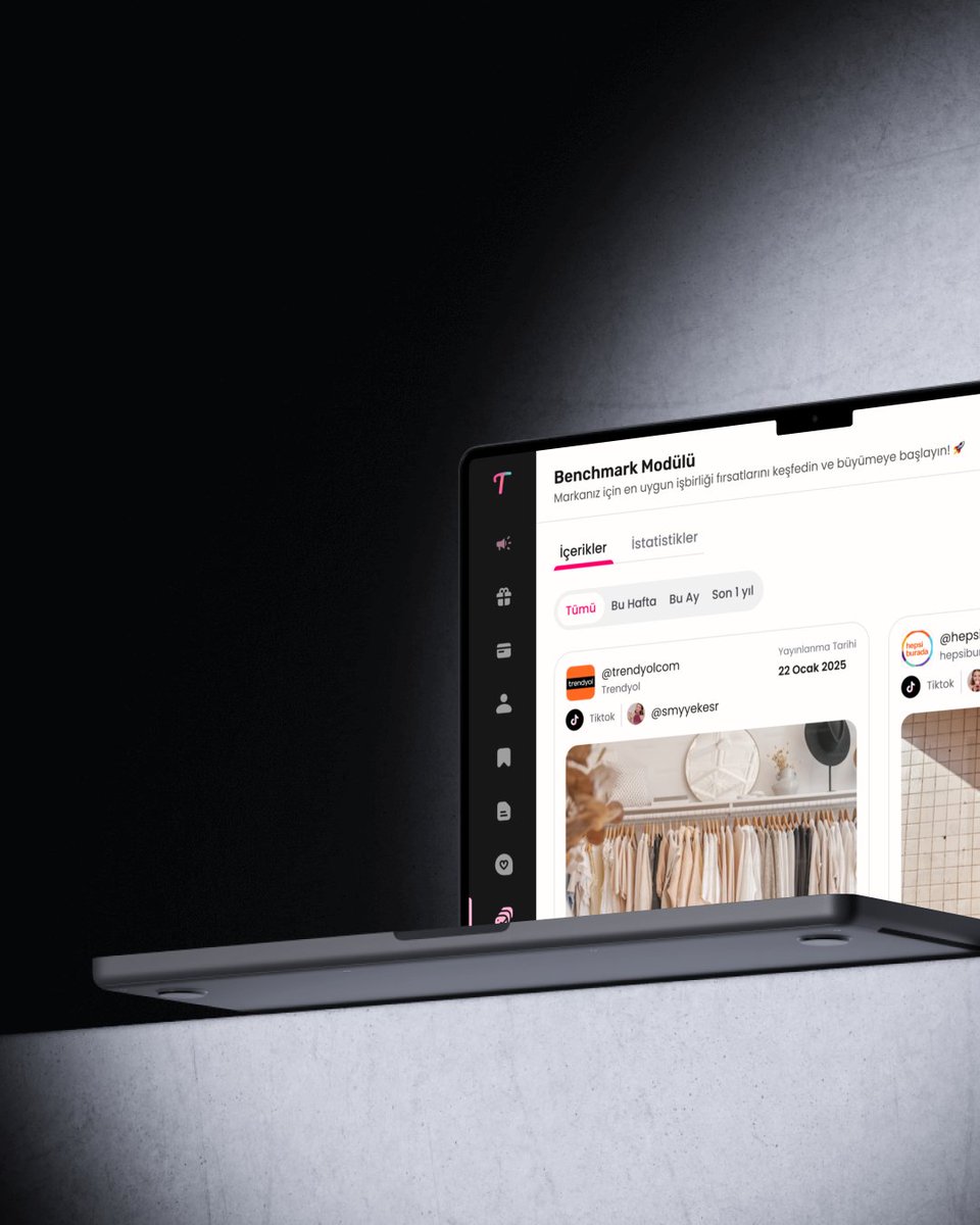 Kampanyanızın %3 etkileşim alması "iyi" bir sonuç mu? Bunu sadece kendi verinize bakarak anlayamazsınız.
Benchmark Analizi, sonuçlarınızı sektör ortalamasıyla yan yana getirir. Böylece gerçekten başarılı olup olmadığınızı net bir şekilde görürsünüz.

teamfluencer.co