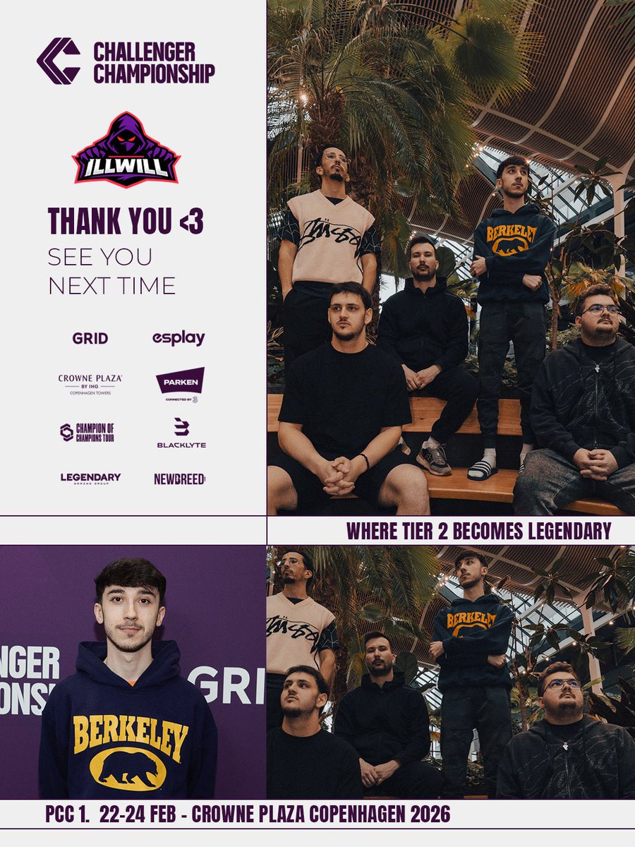 They proved they are ready for the big teams, thank you <a href="/illwillcs/">ILLWILL🇪🇺</a> 

#ChallengerChampionship