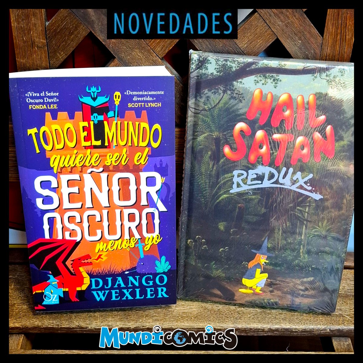 🆕NOVEDADES🆕  llegadas desde todos los rincones del cosmos !!! 🚀
Disfrutadlas...!!!

DESTACAMOS:
🚨 Briar 02
🚨 Guardiana
🚨 Bajo la Lluvia 03
🚨 Hail Satan! Redux
🚨 Contigo Bajo la Lluvia 03

Nueva web con venta online...
mundicomics.com 🌍