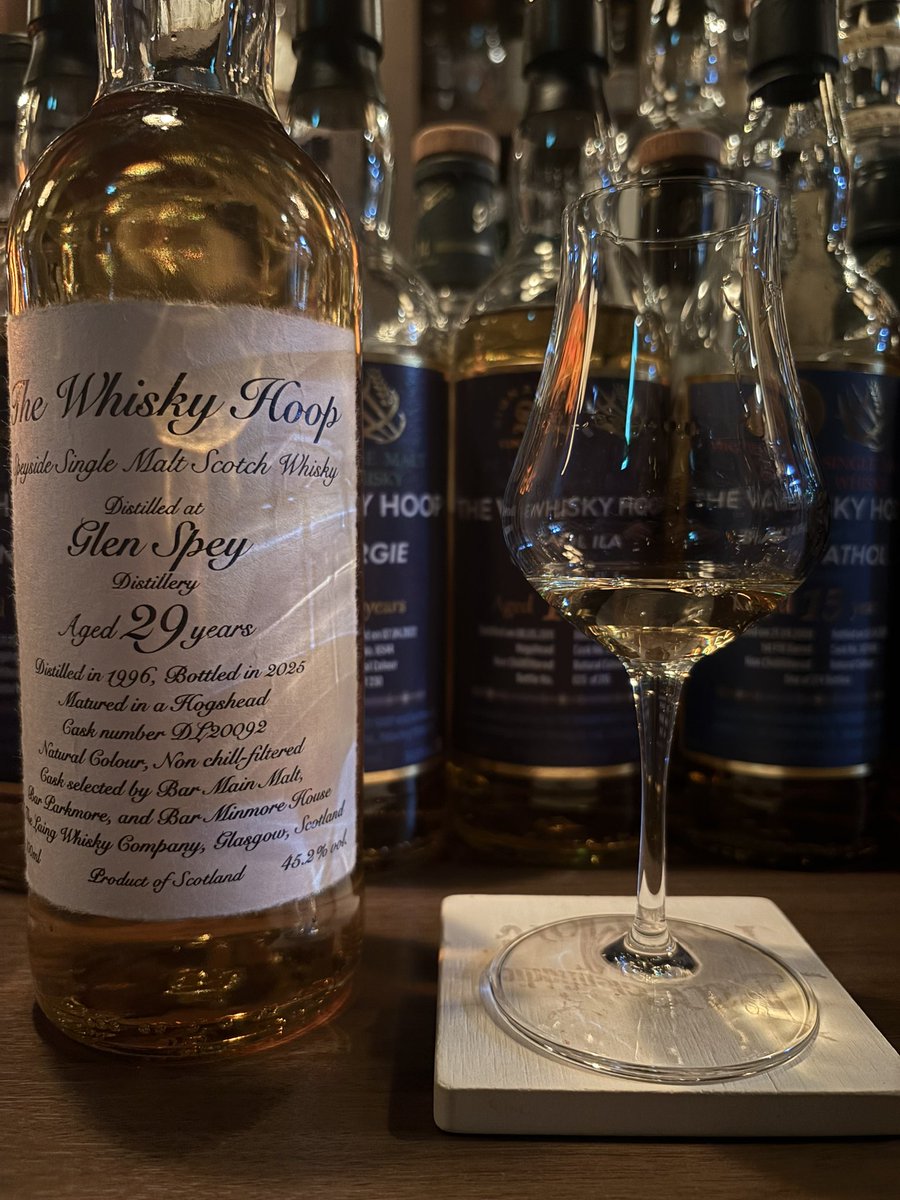 The Whisky Hoopからの新リリース、和紙ラベルのグレンスペイ！ 本日