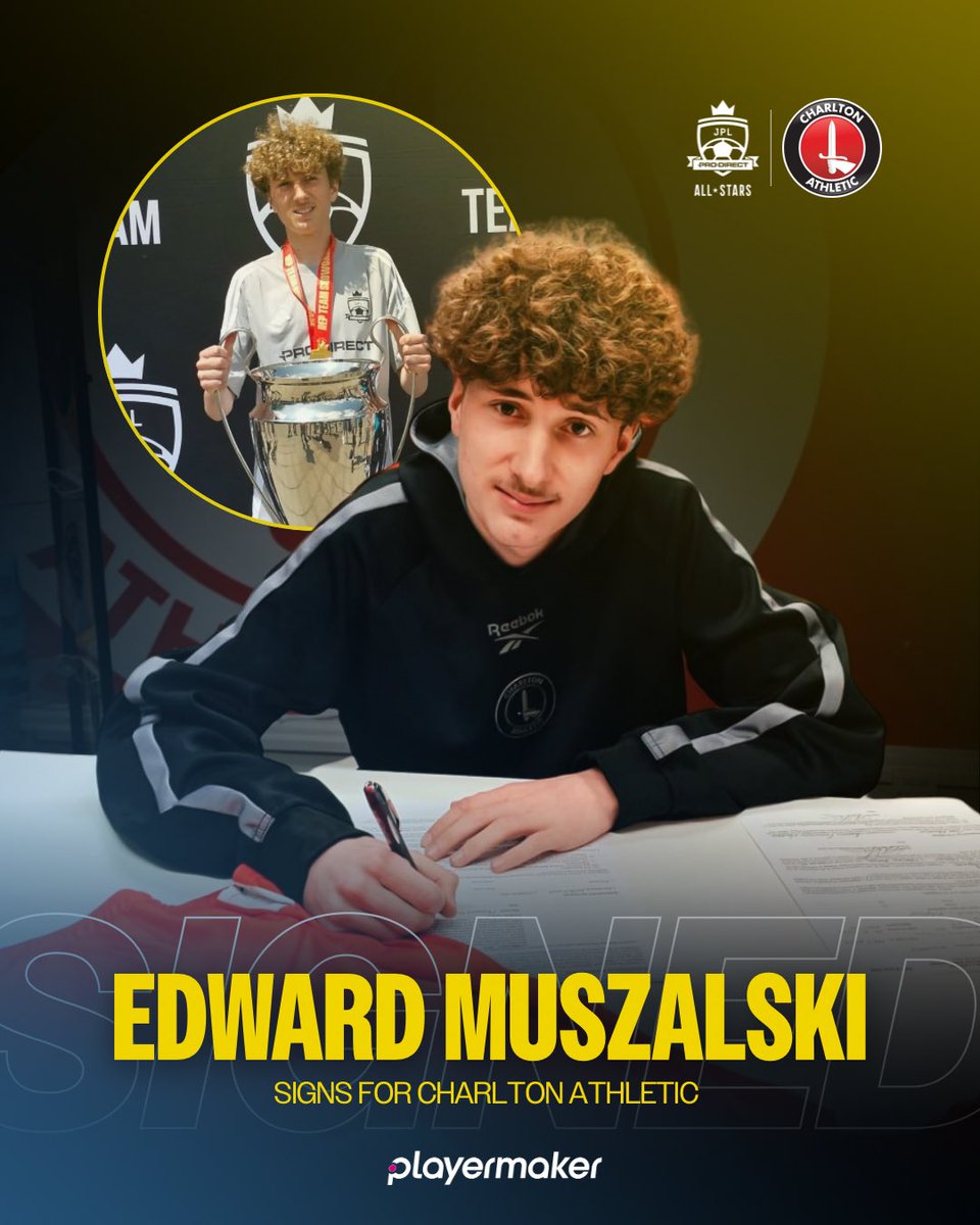 jnrpremleague's tweet image. ⭐ They keep on coming…

Edward becomes the second ALL-STAR to sign for Charlton in quick succession⚡️ 

🗞️ juniorpremierleague.com/england/news/a…

#JPL #ALLSTARS