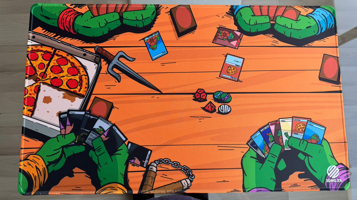 3DNGes's tweet image. ¡Buenos días, #Goodies!

¡Aquí tenéis nuestro pack de #MTGxTMNT!
 - DECKBOX 
 - PLAYMAT
 - TOKENS

(también lo podéis comprar por separado)

Ya disponible en: 3dng.es/collections/mt…