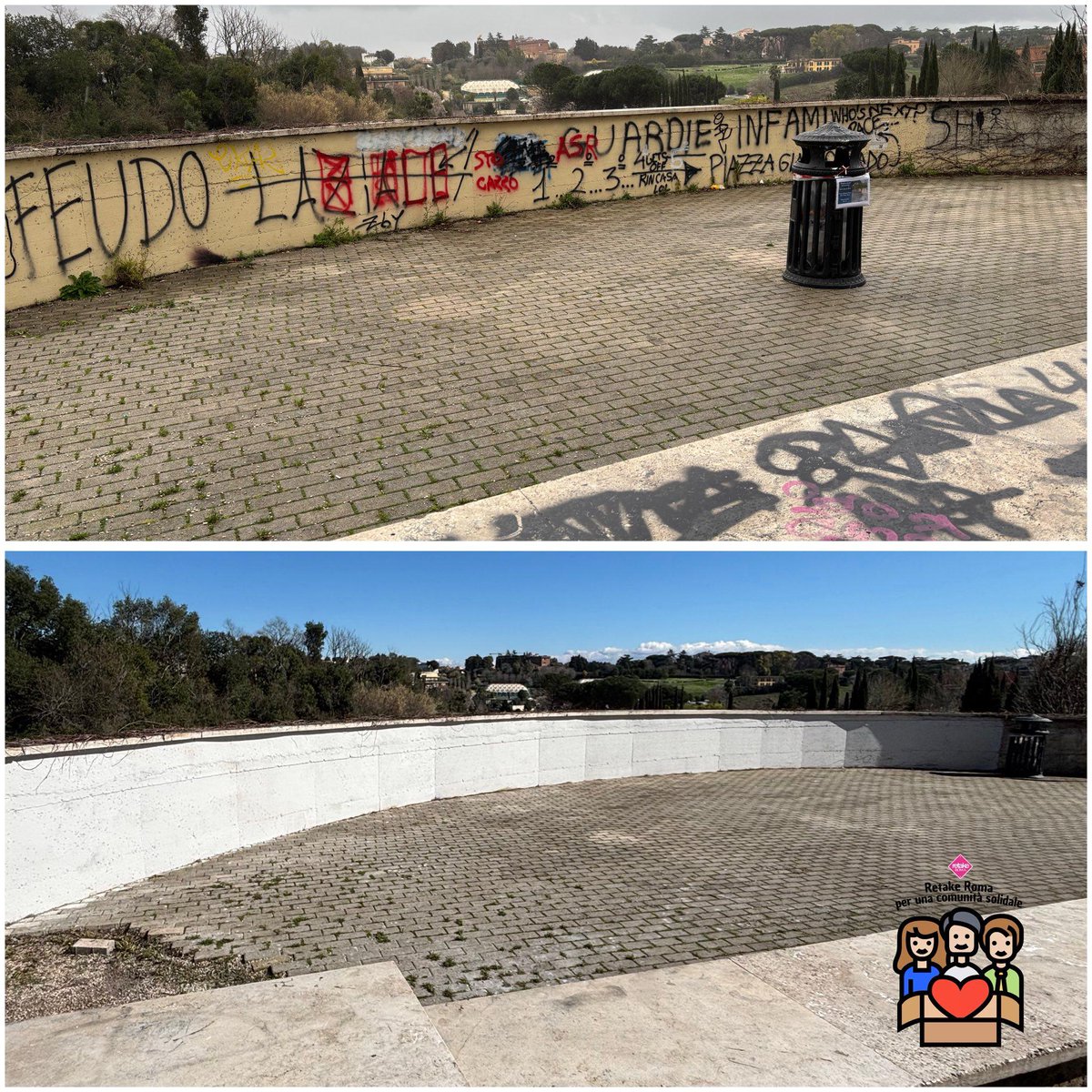 Retake Roma tweet media