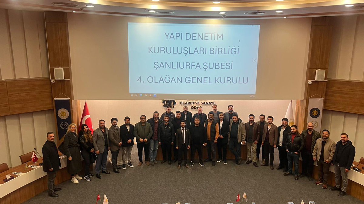 Yapı Denetim Kuruluşları Birliği Şanlıurfa Şubesi tweet media
