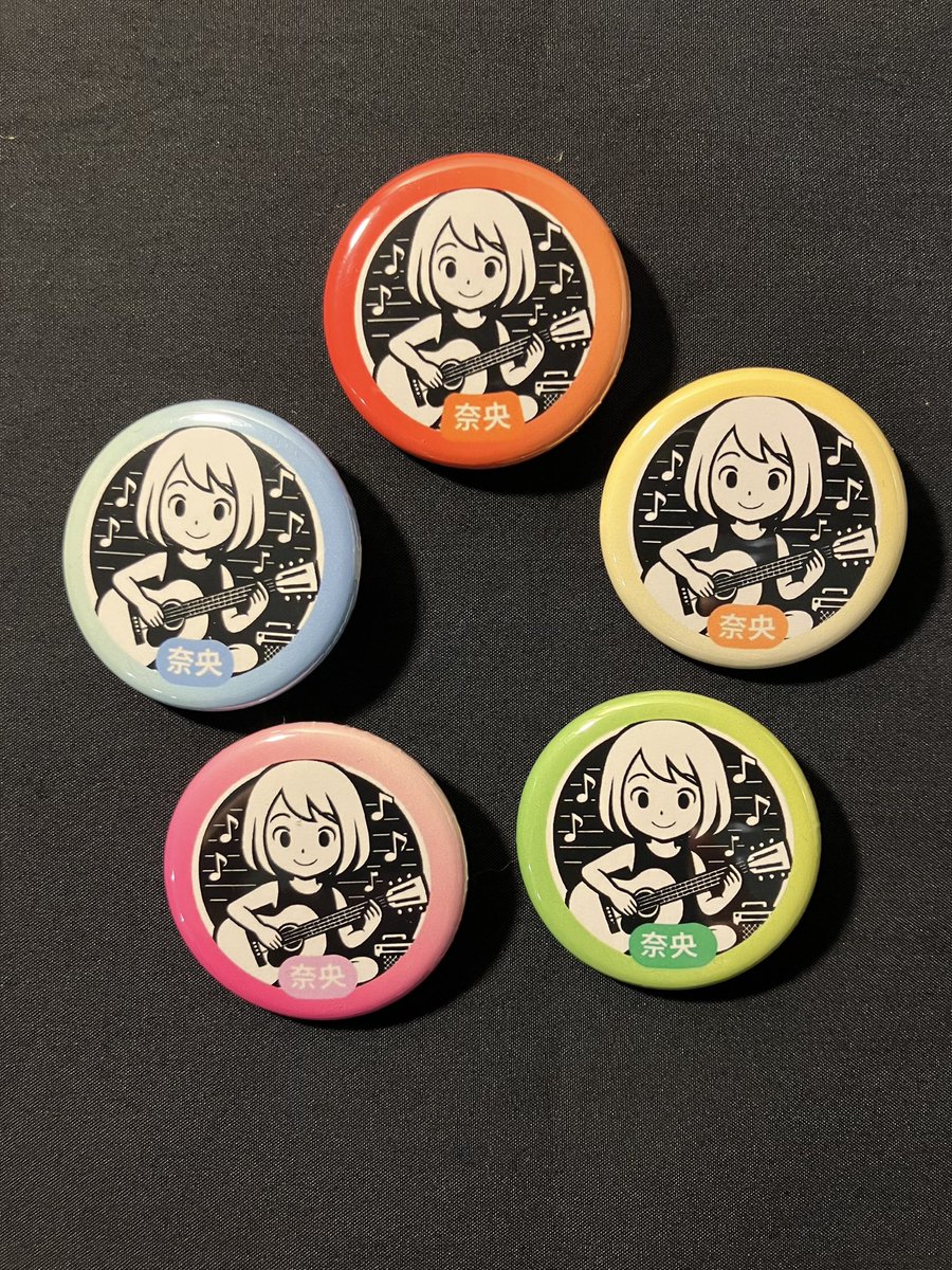 第一弾の缶バッジが完売しました！ ありがとうございます🍒 ほんの少し