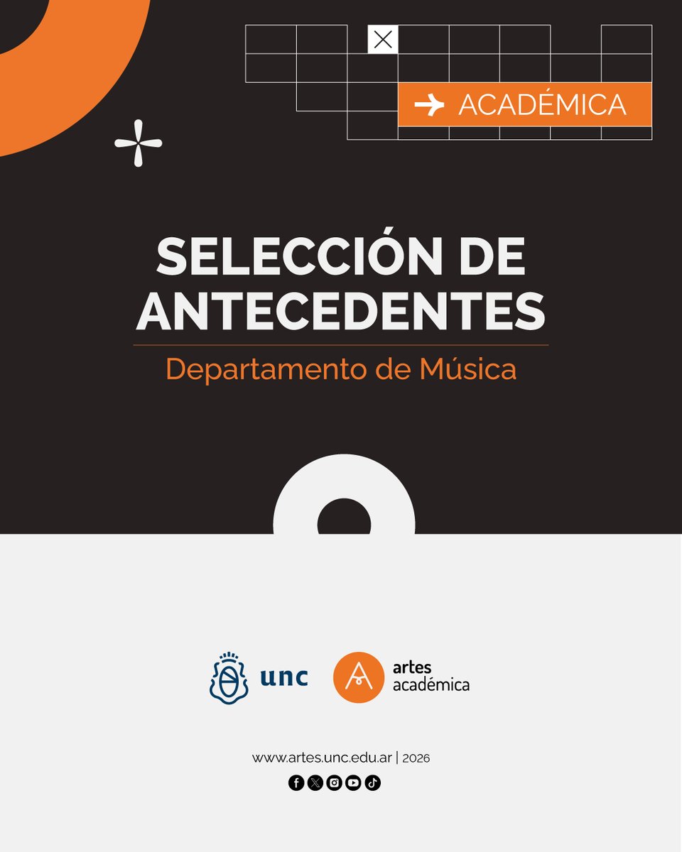 Artes UNC tweet media