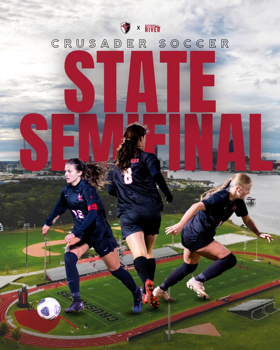 BKHS_Athletics's tweet photo. STATE SEMIFINAL. GAMEDAY.  Crusader Soccer vs Barron Collier
 10 A.M. Spec Martin Stadium | DeLand, FL

Lets go, Crusaders. https://t.co/iEUsLPXCRL