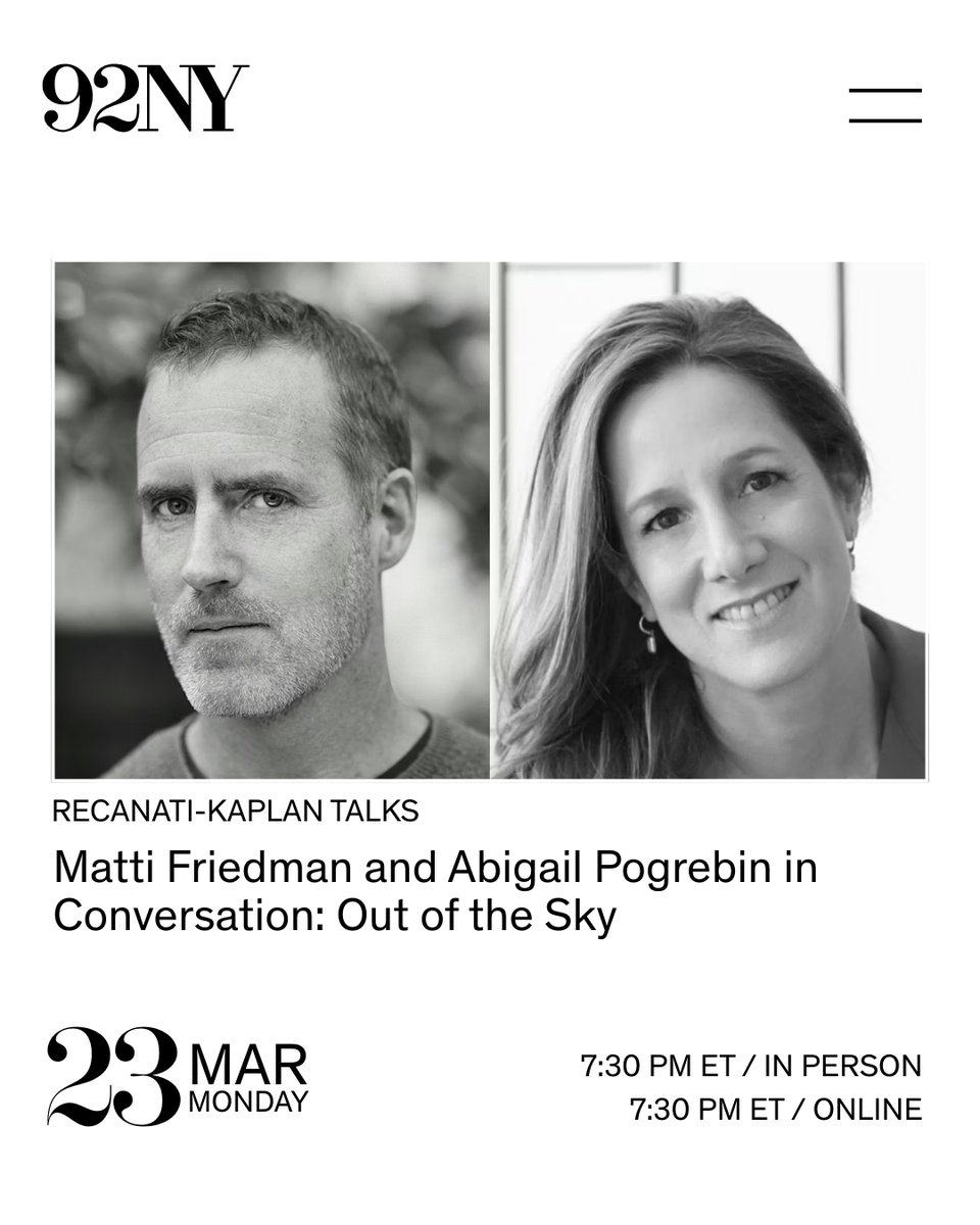 Matti Friedman tweet media