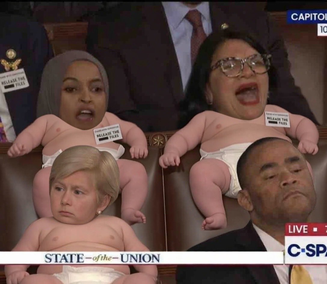 <a href="/EricLDaugh/">Eric Daugherty</a> The democrats during the SOTU.