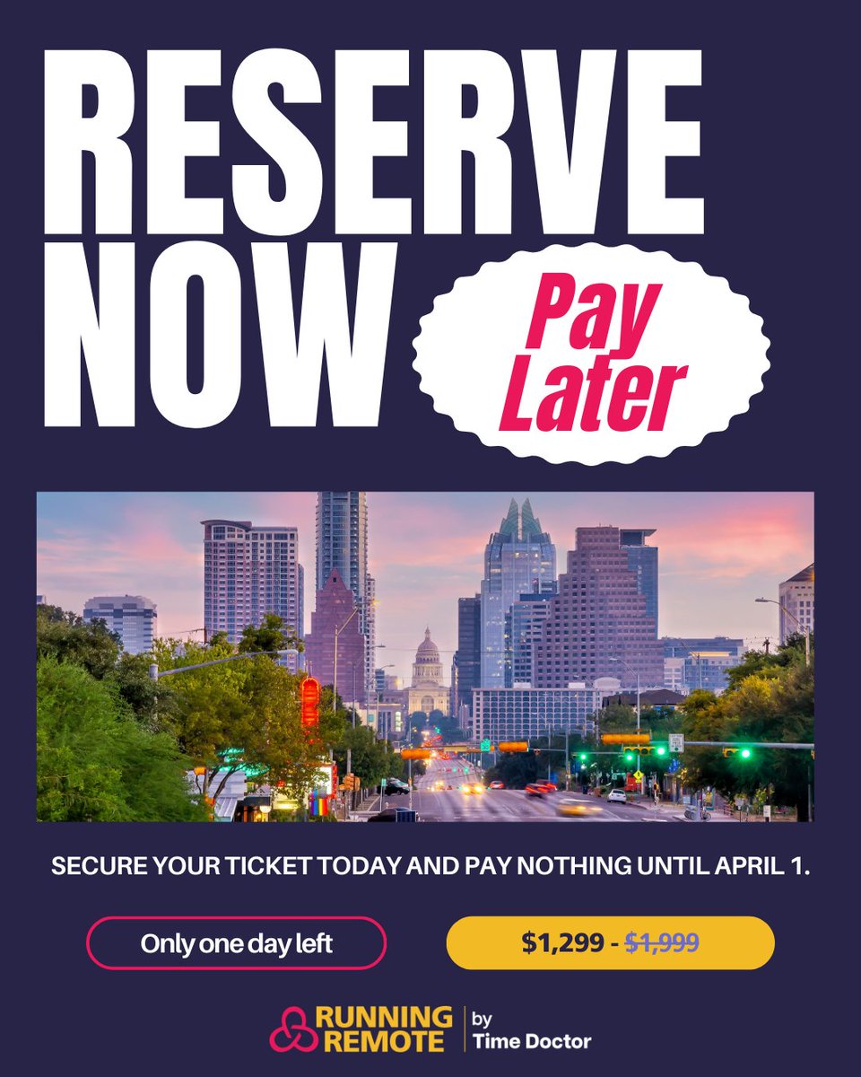 Running Remote tweet media