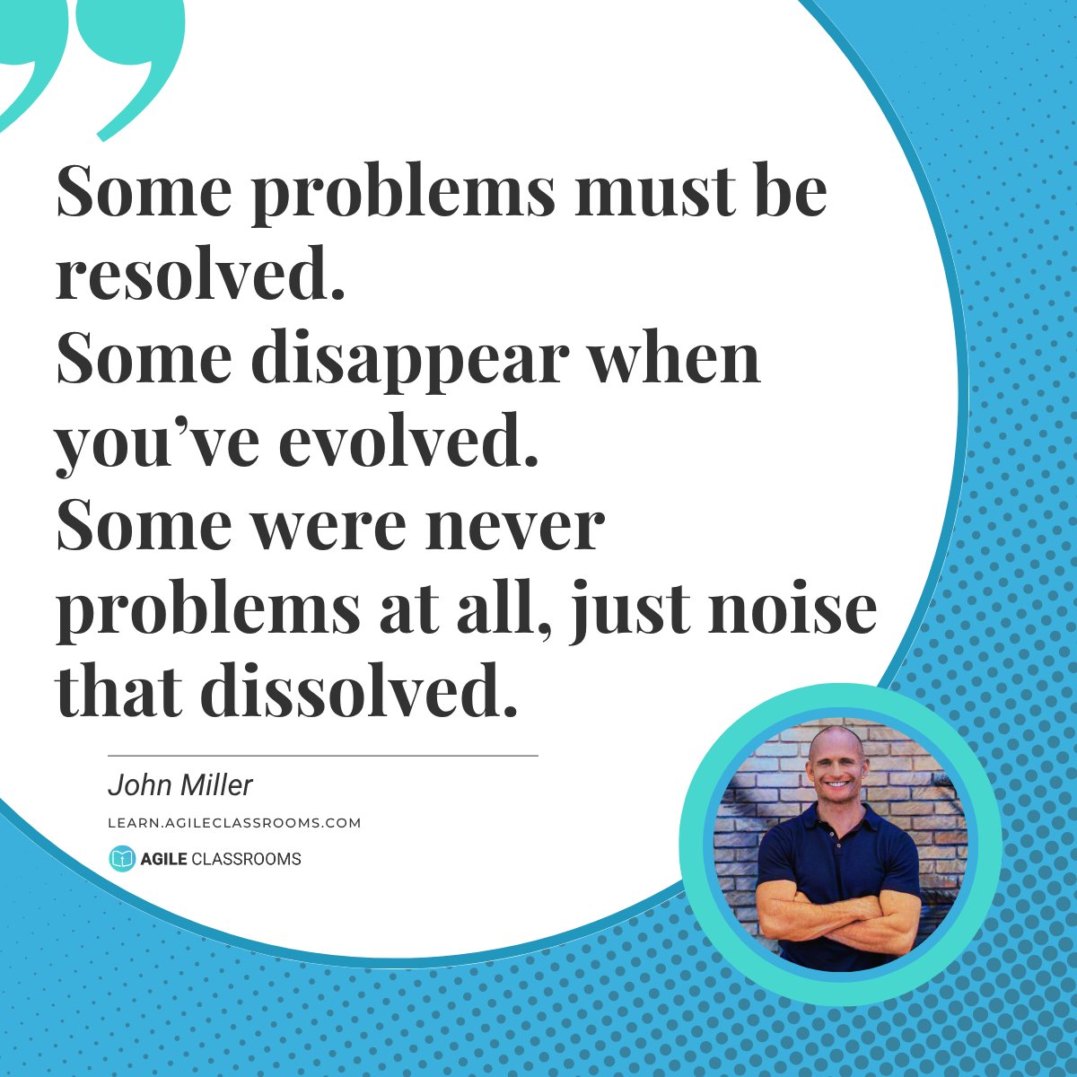 agileschools's tweet image. The real skill isn’t solving every problem.
It’s knowing which ones are just waiting to dissolve.

#Wisdom #DecisionMaking #SelfDirection