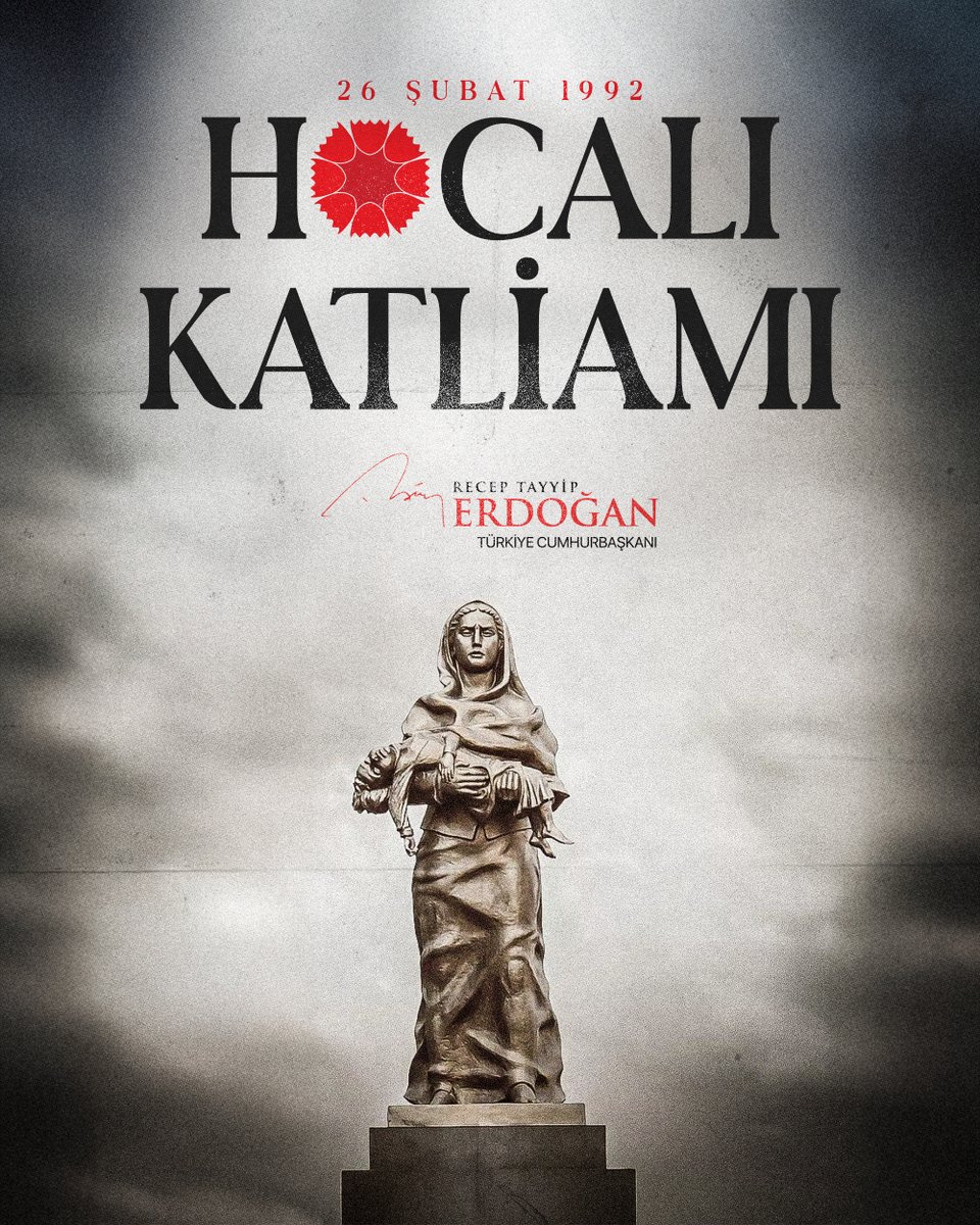 Hocalı Katliamı’nın 34’üncü yılında, katledilen Azerbaycanlı kardeşlerimizi rahmetle, hüzünle yâd ediyor, dost ve kardeş Azerbaycan halkına taziyelerimi iletiyorum.

Acısını her zaman kalbimizin en derinlerinde hissedeceğimiz bu insanlık dışı katliamı asla unutmayacağız.