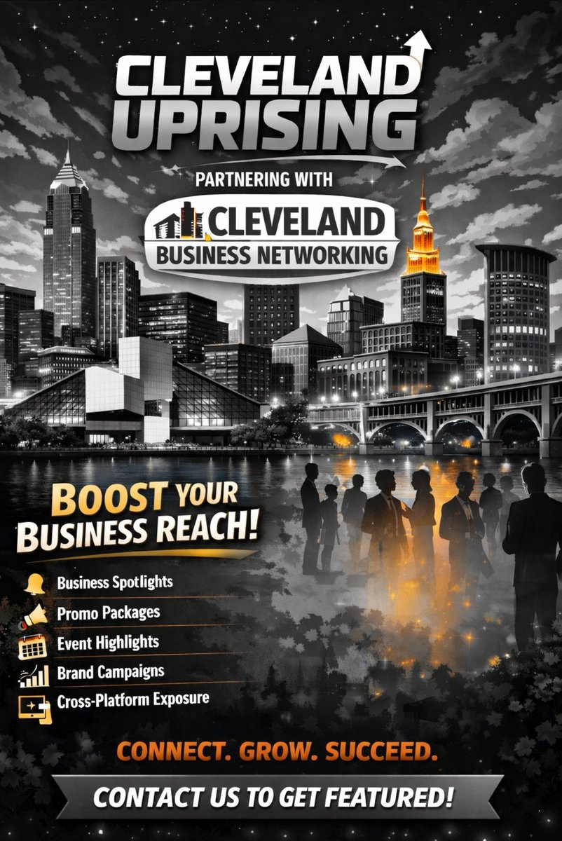 We are looking for Businesses to Feature and encourage the network to:
• Like their page
• Follow their business
• Tag someone who needs their services
Interested in being featured next? Comment or Message us directly to get your business spotlighted #BusinessFeature #CLE