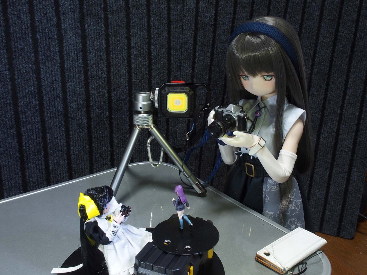 #カメラ構えるドールかわ委員会