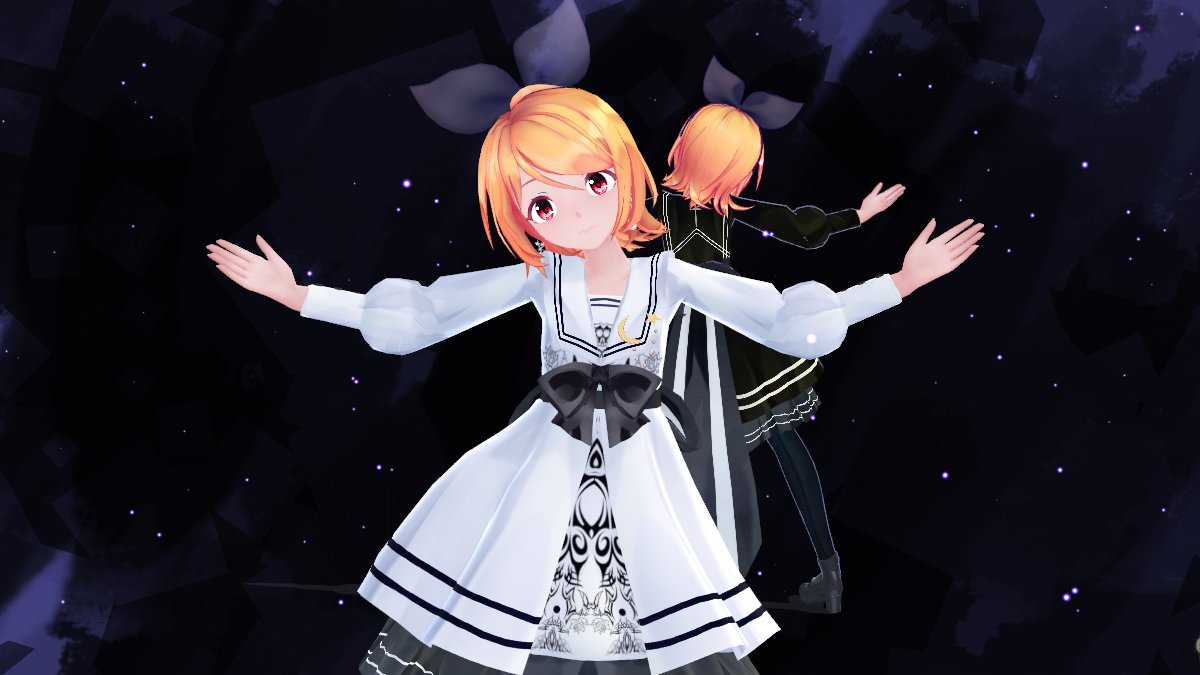DekiHi1's tweet photo. 動画アップしました！＜（＾ω＾）
【MMD】鏡音リン「ヒビカセ×Sweet Devil Special Mashup」【4K】
https://t.co/7Tma5XxnmV https://t.co/E5aVuI6KBK