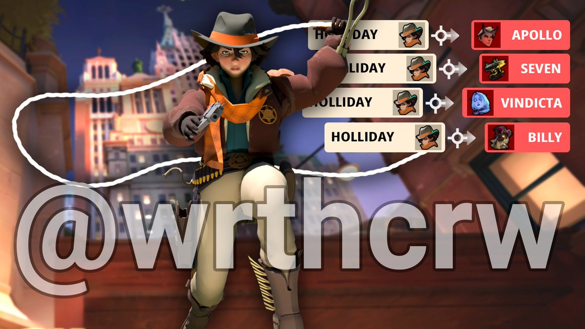 logging into this account for the first time in forever to say that i've been learning blender recently and having a fun time making mock thumbnails for deadlock. totally not indicative of what game i've been playing lately