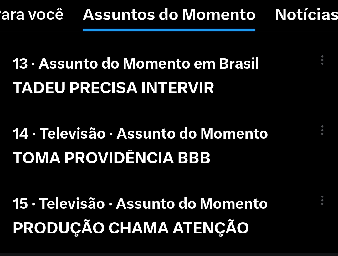 millameiros's tweet photo. 🚨 Não tem como ignorar o público. 

 @tvglobo @bbb @AmstelBrasil
@McDonalds_BR @MercadoLivre 
@iFood @ademicon @CifLimpadores  @ElectroluxBR
@AjinomotoBR @MercadoPagoBR
@Betano_BR @TIMBrasil 
@NIVEABRASIL
#BBB26 https://t.co/Y3X5EPj4jl