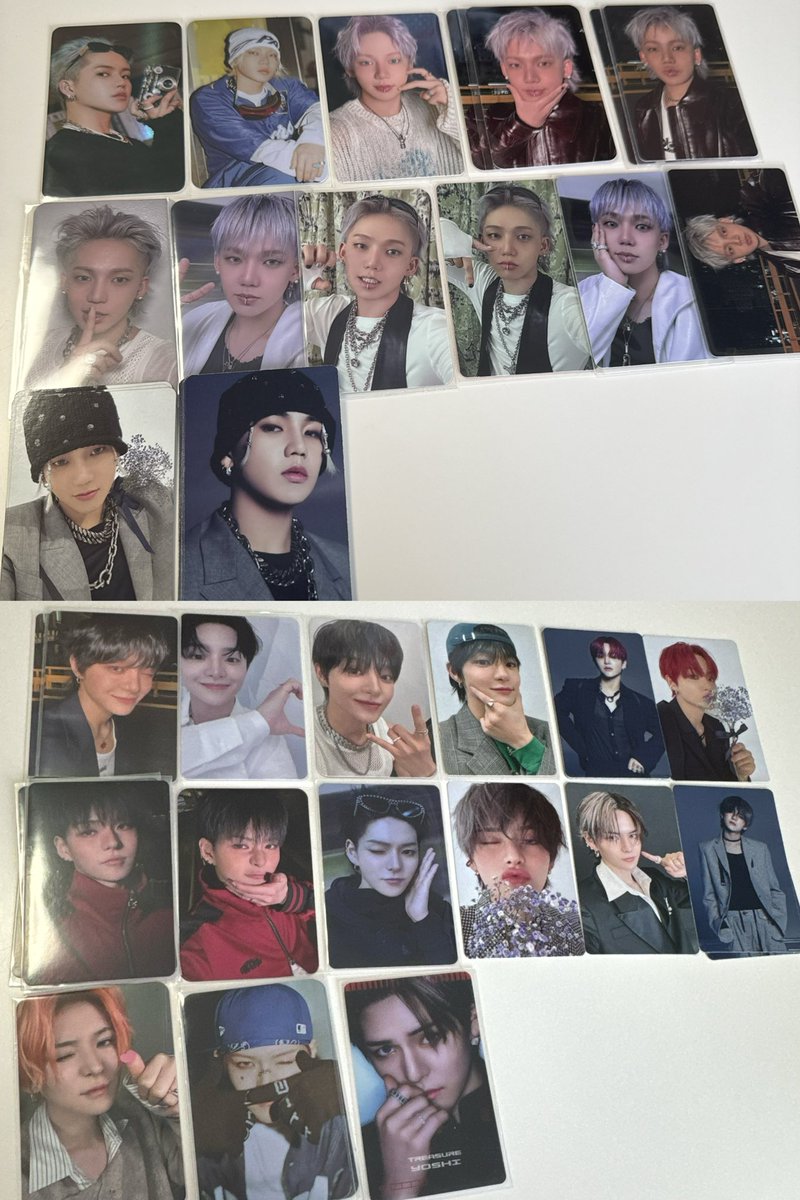 treasure トレカ 交換 カフェ はぴだんぶい 譲）ヒョンソク ジフン