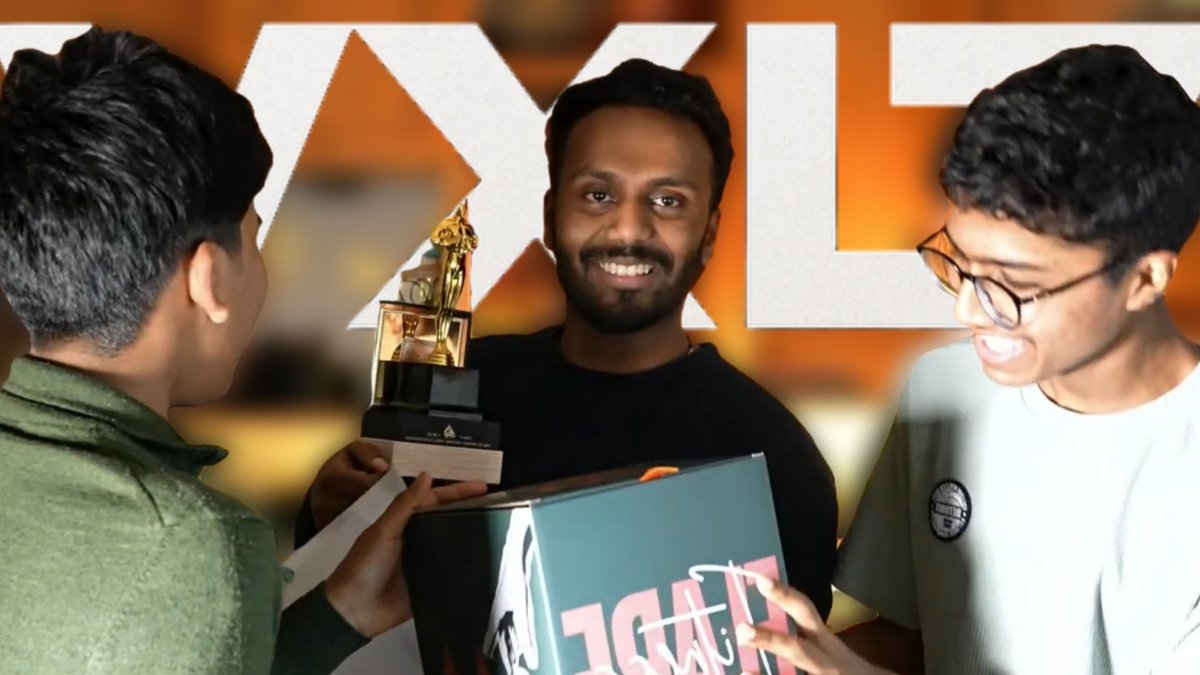 VXLTClan's tweet photo. TRI - SERIES CHAMPIONSHIP will be an amazing memory to remember congratulations to the winner Rayan (Co -Owner of VXLT) https://t.co/13eAr0FuTG