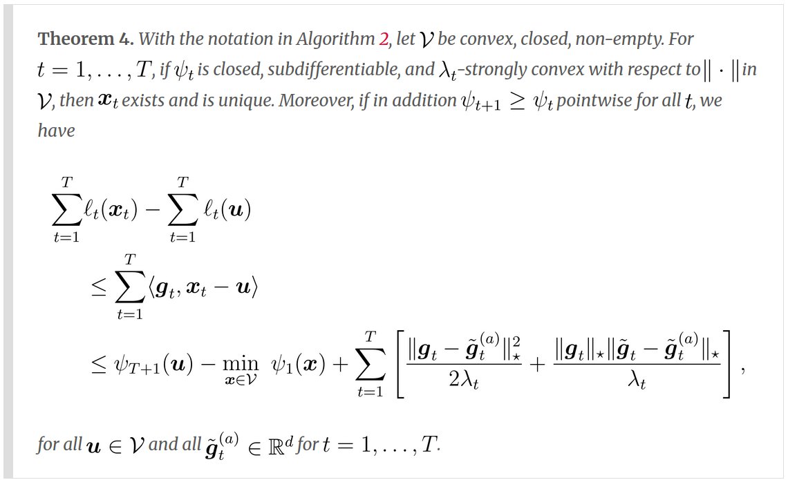 Francesco Orabona tweet media