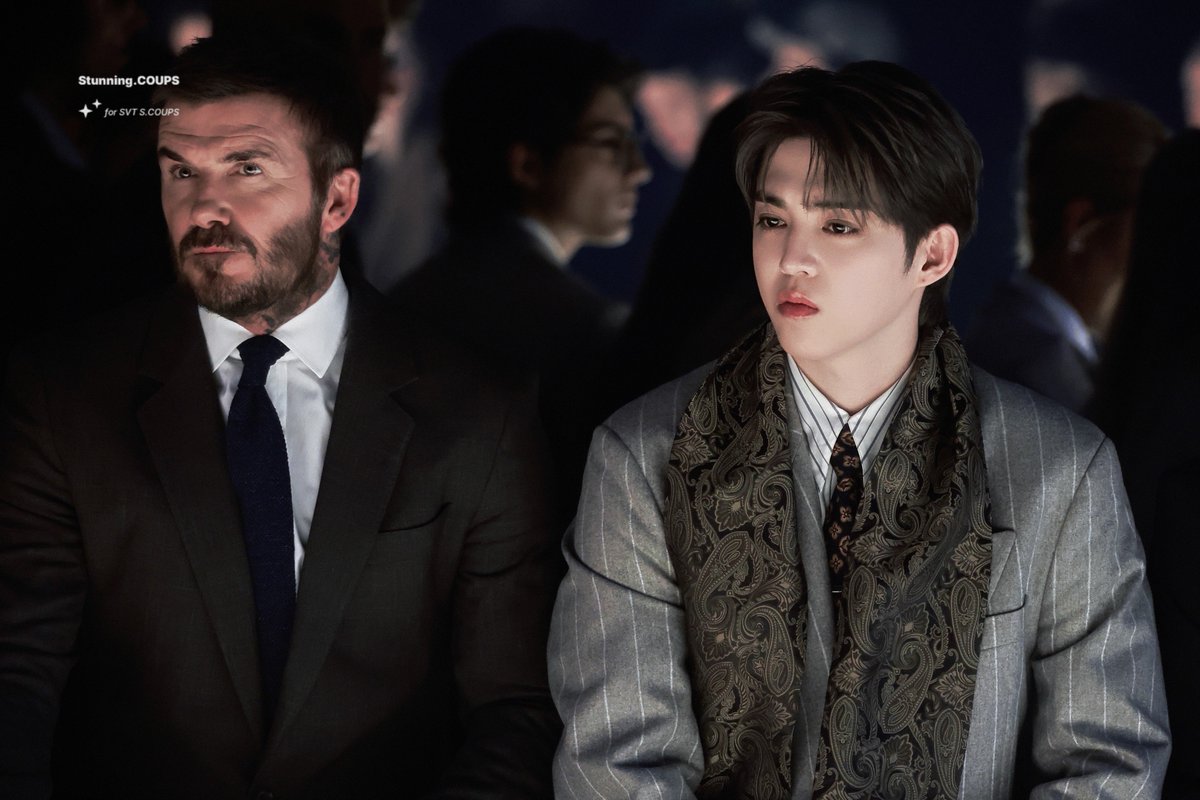 SCOUPS &amp; BECKHAM

#SCOUPSxBOSSFW26
#BeYourOwnBOSS
#MilanFashionWeek
<a href="/pledis_17/">세븐틴(SEVENTEEN)</a>