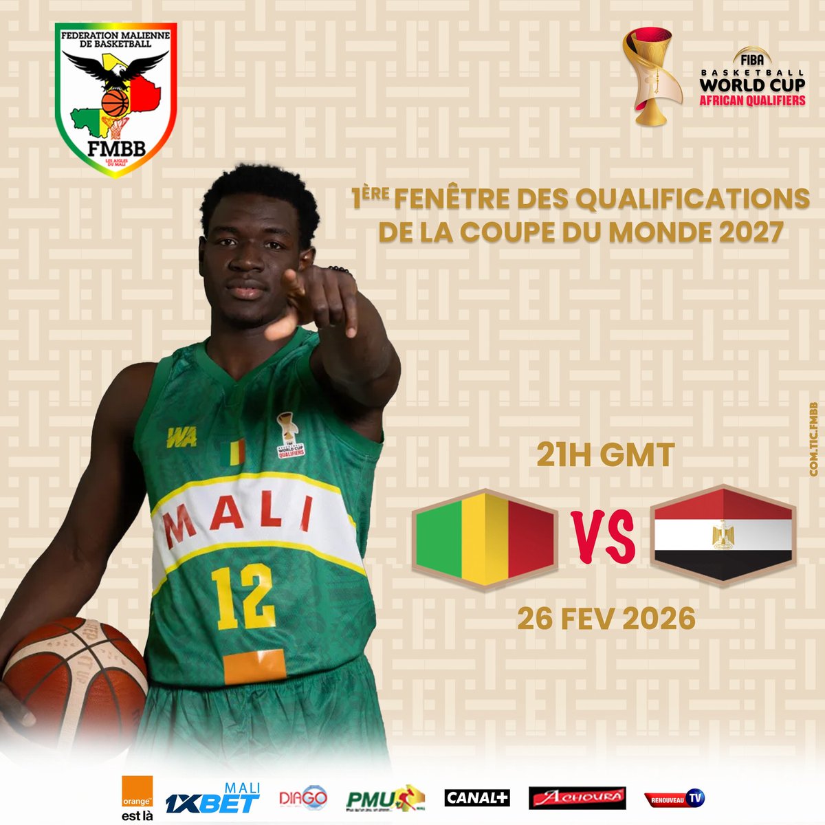 Fédération Malienne de Basketball - officiel tweet media