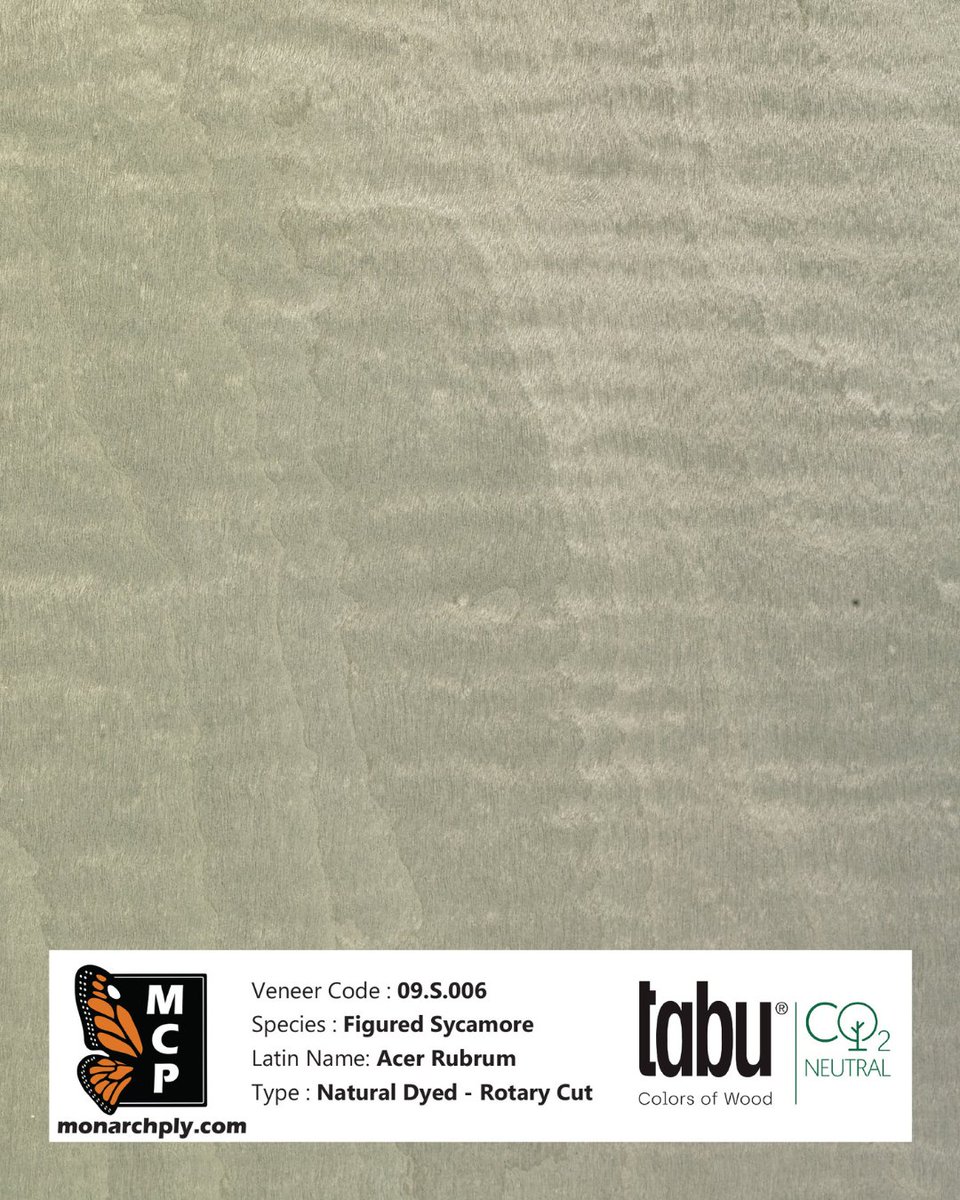 MonarchPlywood's tweet photo. ABU 09.S.006 — Figured Sycamore 🇮🇹🇨🇦

Natural dyed, rotary cut veneer with soft movement and subtle figure. Built for refined millwork, feature walls, cabinetry, and hospitality interiors.

Available in Canada and the USA from Monarch Custom Plywood. https://t.co/fcZotjnqjt