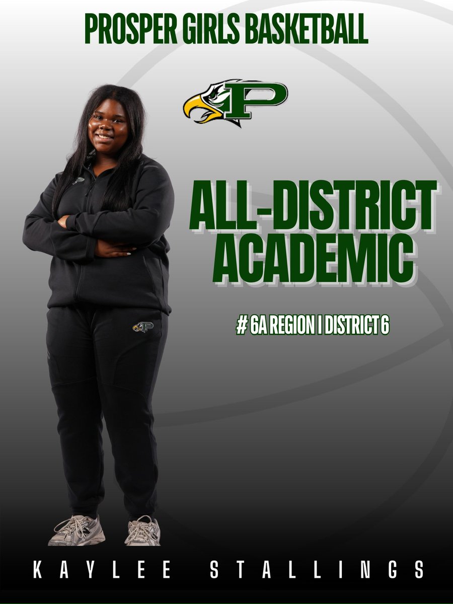 Congratulations to Kaylee on earning All-District Academic honors! 🎉📚
Our manager leads by example, showing that excellence isn’t just on the court. It’s in the classroom too.