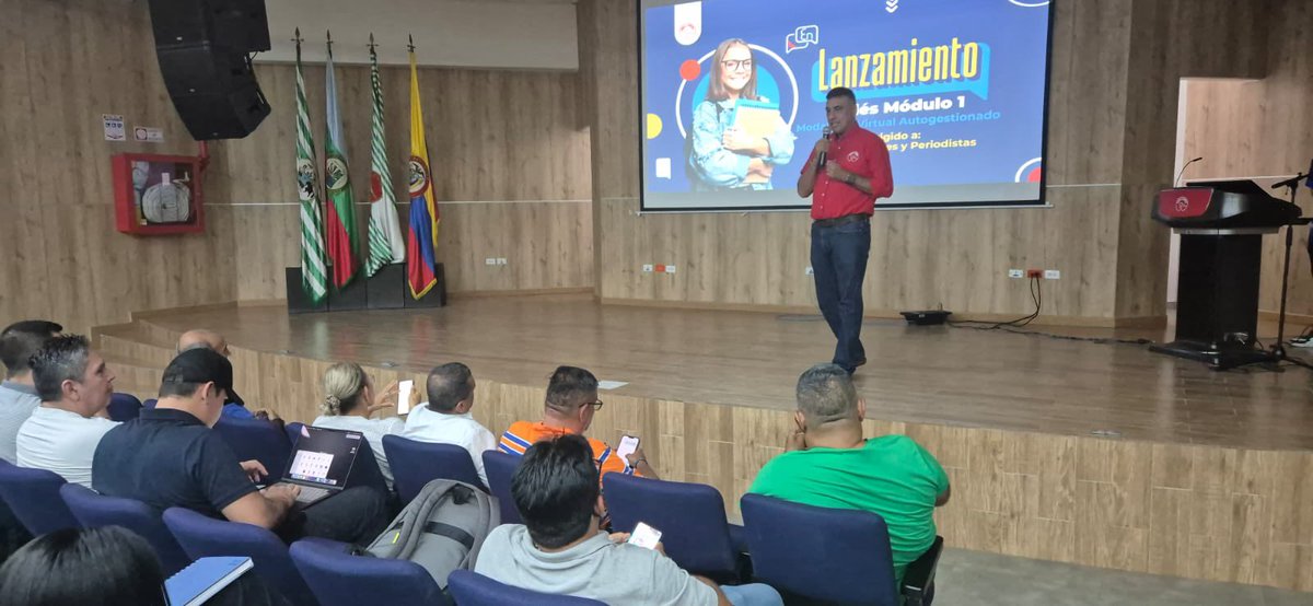 <a href="/CNPMeta/">CNPMeta</a> Periodistas del Meta fortalecen su inglés con proyecto piloto virtual de Unillanos