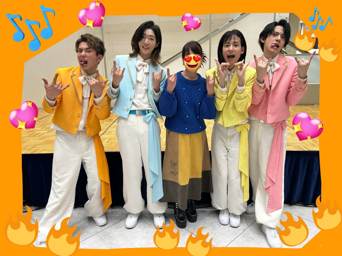 cream_applepie7's tweet photo. 🇯🇵#モナキ
Happy 39th Birthday Jin😽🎉
🎂Feb 26. 1987

4/8のデビュー前にして
既に大人気な #純烈 酒井さん
プロデュースのこの方々を
旦那＆息子と観てきました🎶

TikTokで流れてきて家族で
どハマり😆
既にスターなので
ドキドキでした😹
お誕生日のじん君に
名前書いてもらいポーズも最高👅🤣🤘 https://t.co/sP4w5MT9Yh
