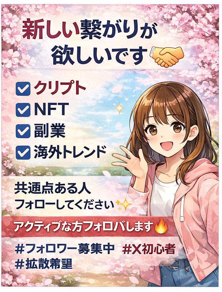 こんばんは日本🌙

今日もお疲れ様です✨

今アクティブな人いますか？
「🌙」リプくれたらフォロー行きます👀

#相互フォロー
#フォロバ