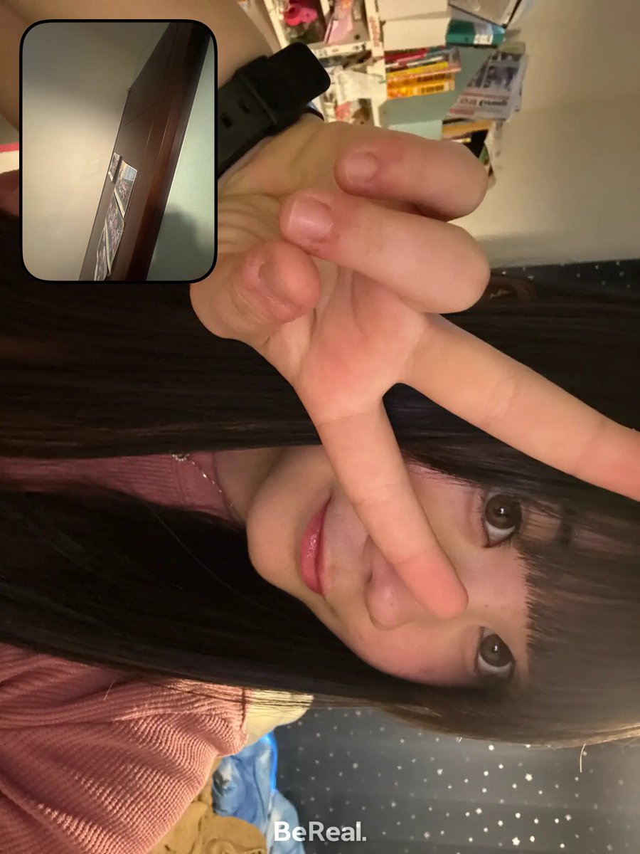 girlfrjp35's tweet image. そういえばしばらくセンター分けだったけど前髪戻したんだよね
#bereal #びーりある