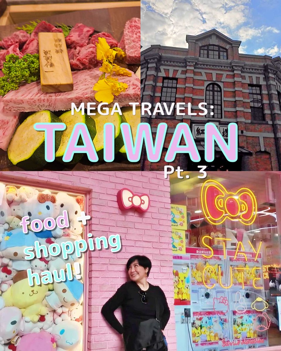 sharon_cuneta12's tweet photo. Part 3 of my Taiwan trip coming to you tomorrow, Feb. 27 at 3:00PM!❤️🥰🤗 #thesharoncunetanetwork #youtube💖💖💖🥰😘🤗🌸💐🎈🌹🎉 https://t.co/VXITS4GNQ9
