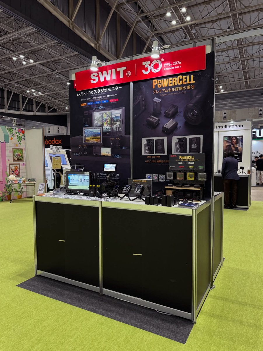 switglobal's tweet photo. Welcome to CP+!

We’re excited to be here for the first time. Come visit us at Booth B-16 to explore what SWIT has to offer.

See you at the booth!

SWIT #CPPlus2026 #CPPlus #BoothB16 https://t.co/Q3IRE8h0bq